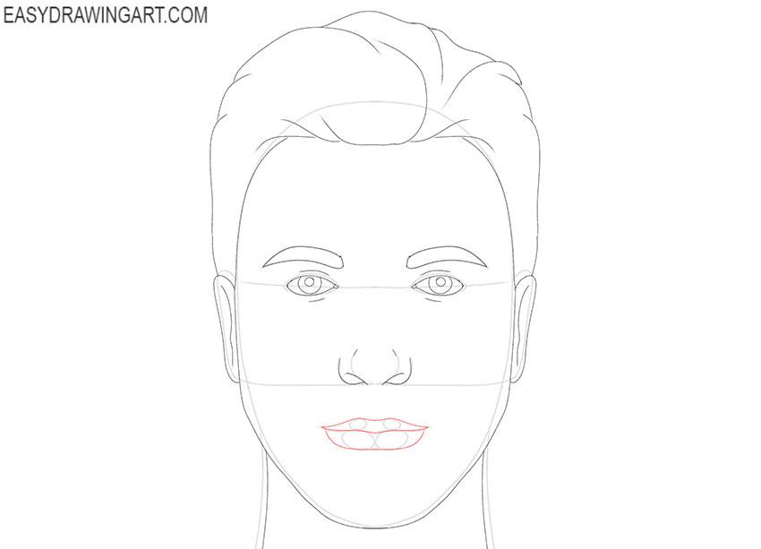Drawing a Male Face Step by Step by robertmarzullo on DeviantArt
