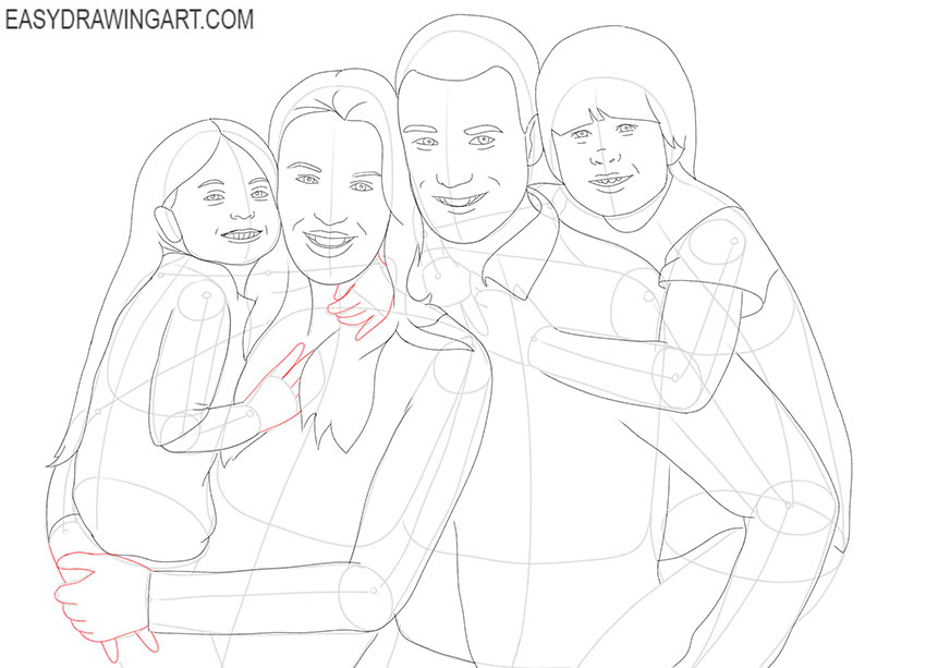 54,000+ Family Drawings Illustrations, Royalty-Free Vector Graphics & Clip  Art - iStock | Family illustrations