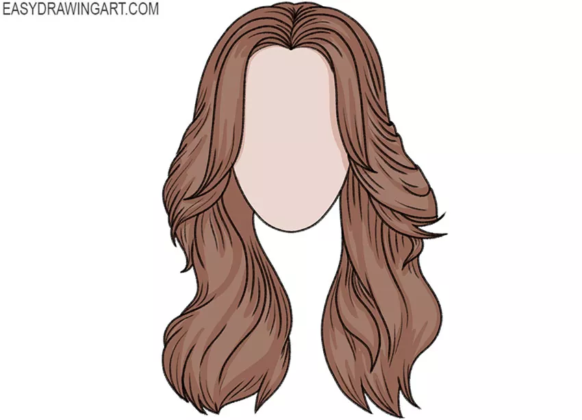 hair drawing images