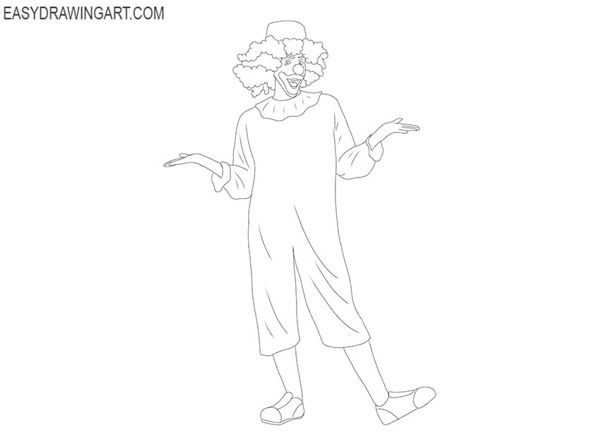 How To Draw Crusty The Clown, Step by Step, Drawing Guide, by  simpson_kid1123 - DragoArt