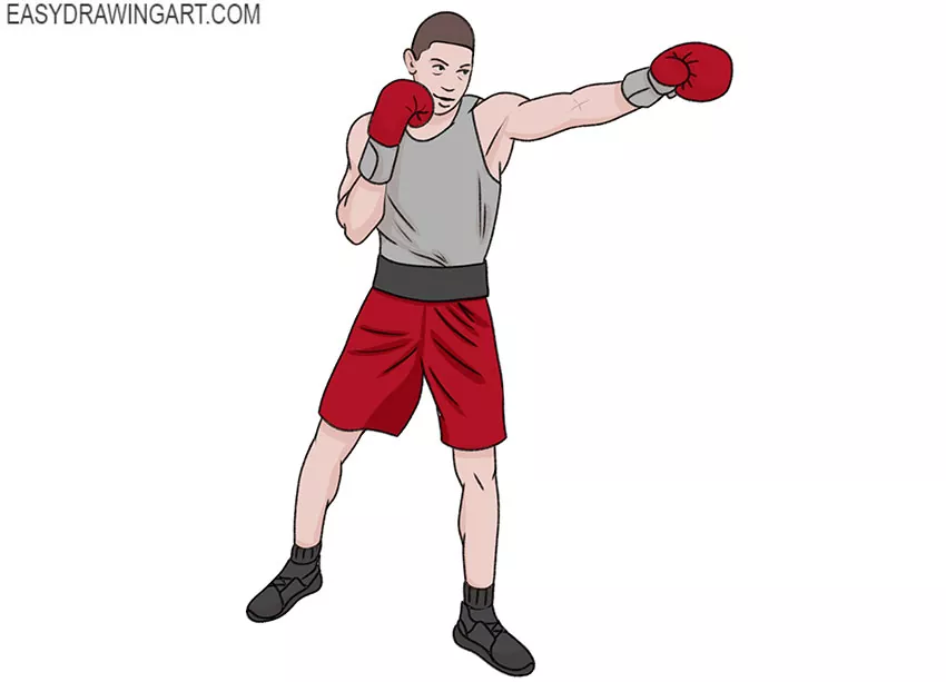 How to Draw a Boxer - Easy Drawing Art