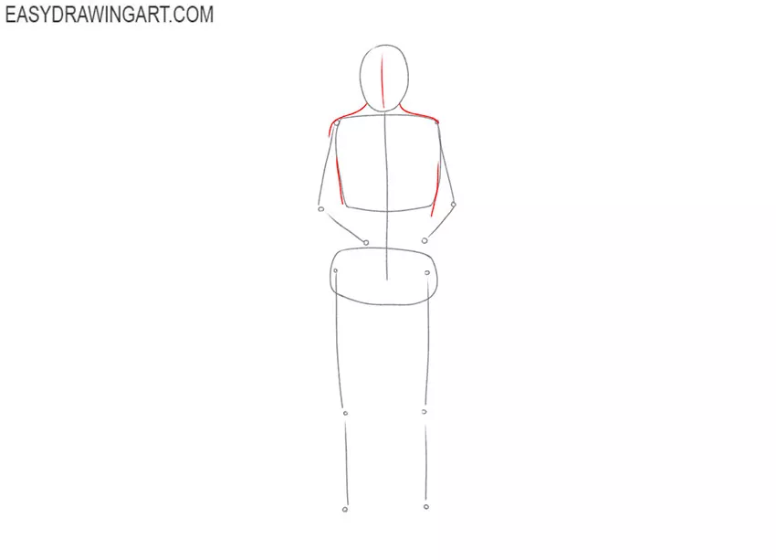 how to draw a queen dress
