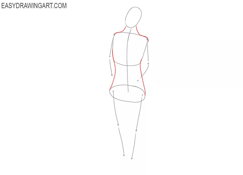 how to draw an easy nurse