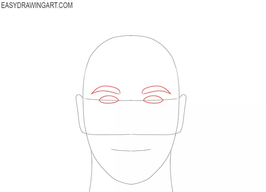 how to draw an human face