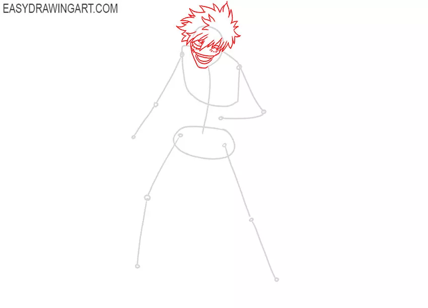 how to draw dabi from my hero academia