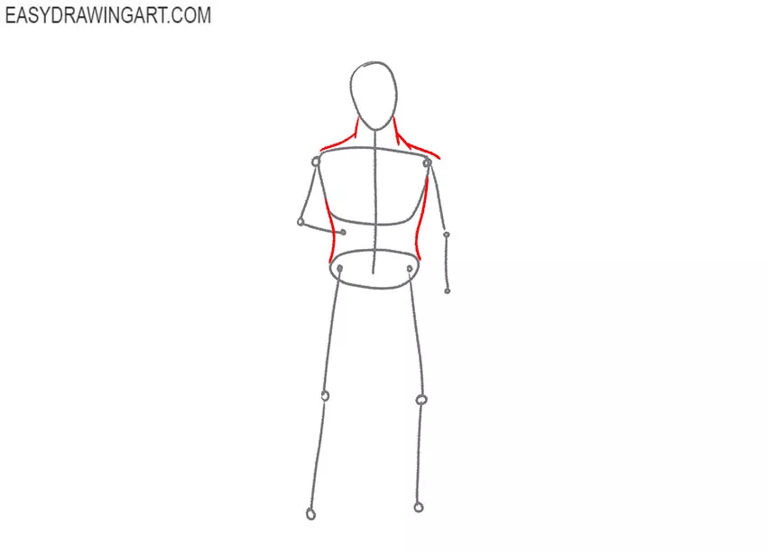 how to draw goku easy