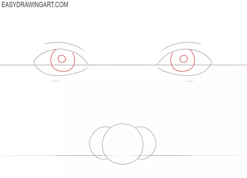 eyes and nose drawing tutorial