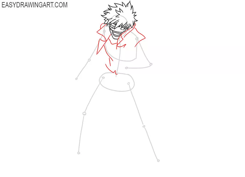 how to draw dabi for beginners