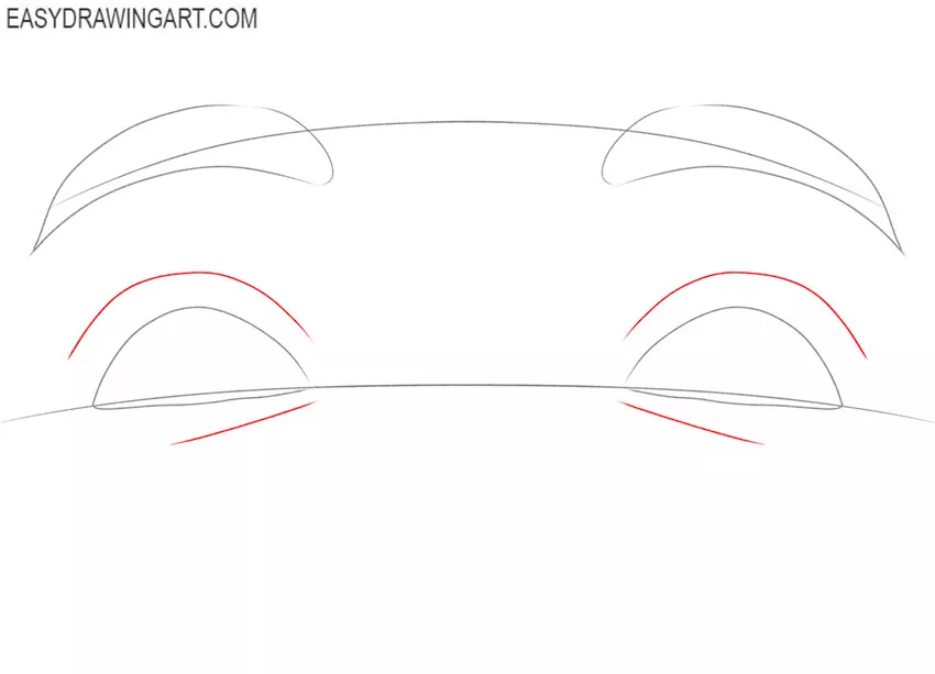 How to Draw Eyes Looking Up simple