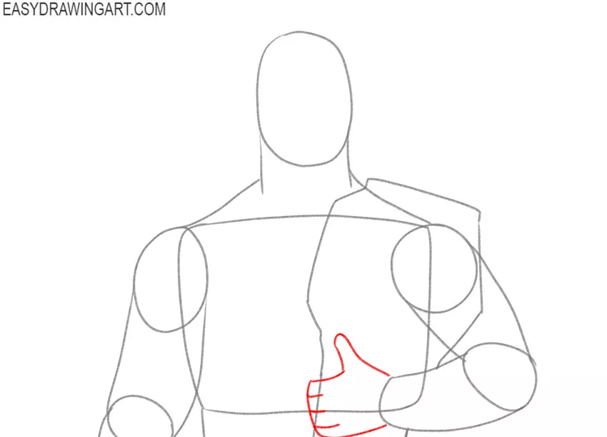 john cena drawing tutorial