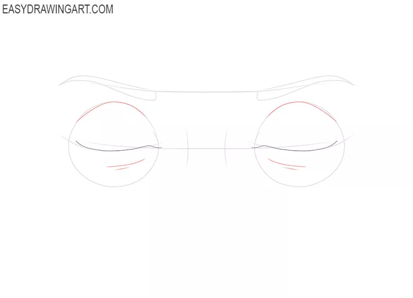 how to draw eyes cartoon