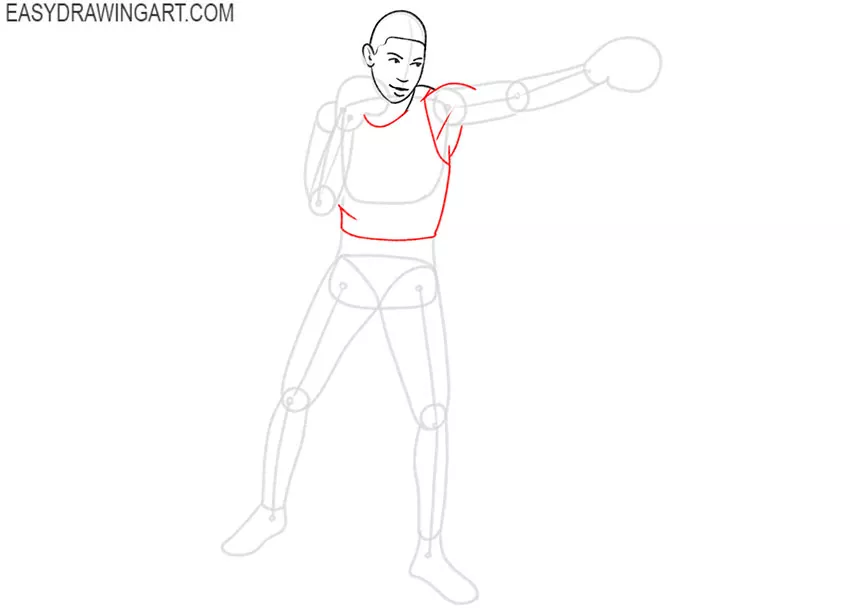 How to Draw a Boxer simple