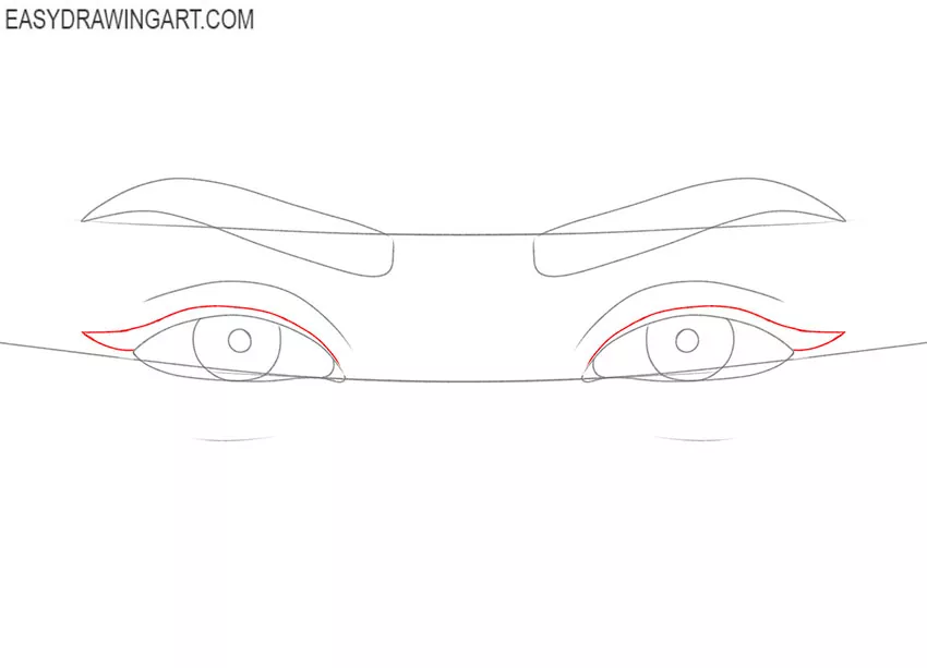 how to draw cute girl anime eyes