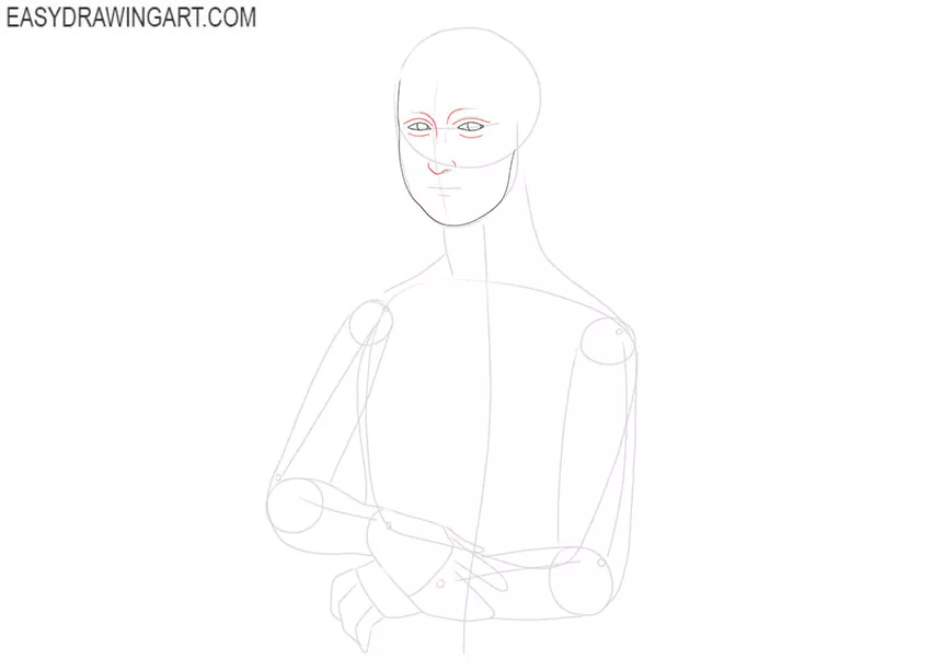 how to draw mona lisa really easy