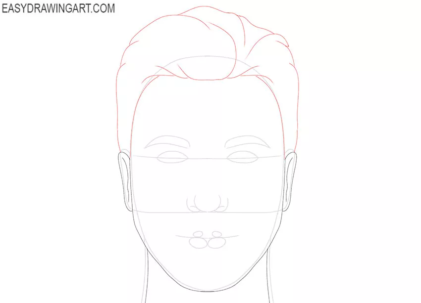 person face drawing tutorial