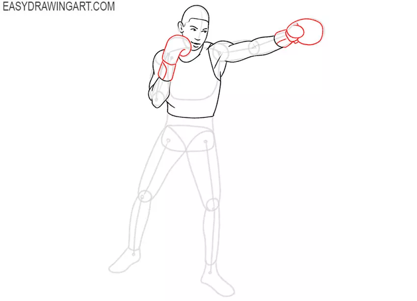 Boxer drawing lesson