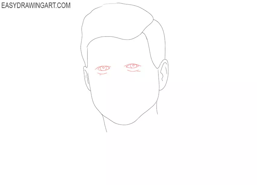How to Draw John F. Kennedy for beginners