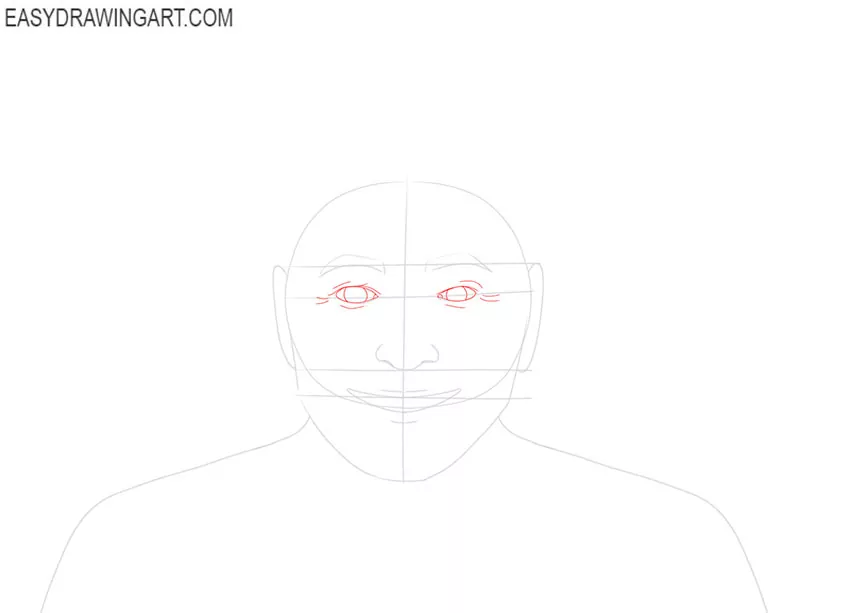 Queen Elizabeth drawing step by step