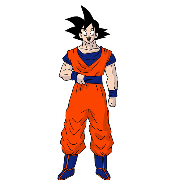Goku Drawing, #shorts #goku #drawing - YouTube