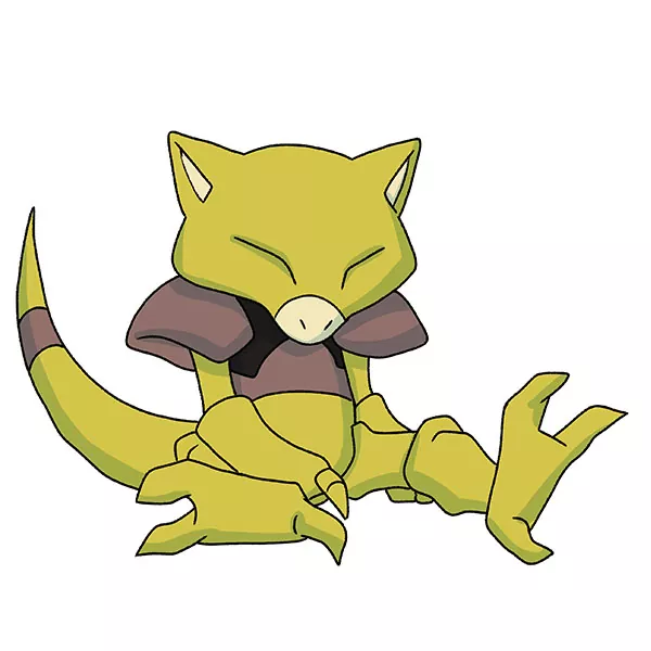 How to Draw Abra - Easy Drawing Art