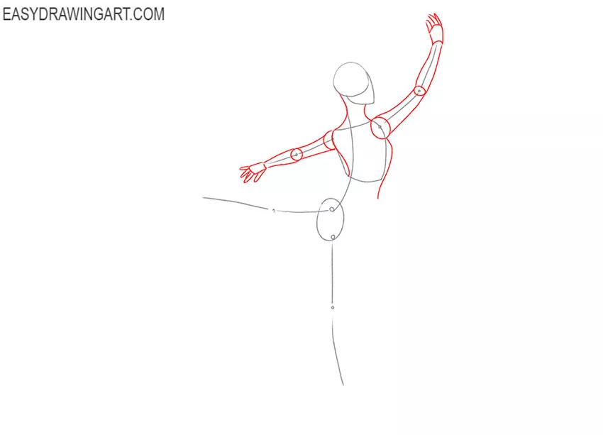 how to draw a ballerina dress