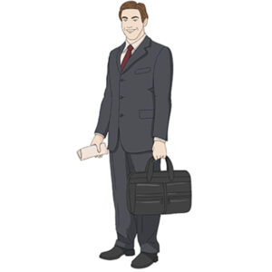 how to draw a banker