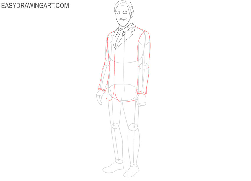 simple banker drawing