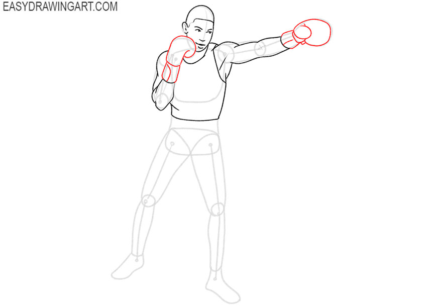 Boxer drawing lesson