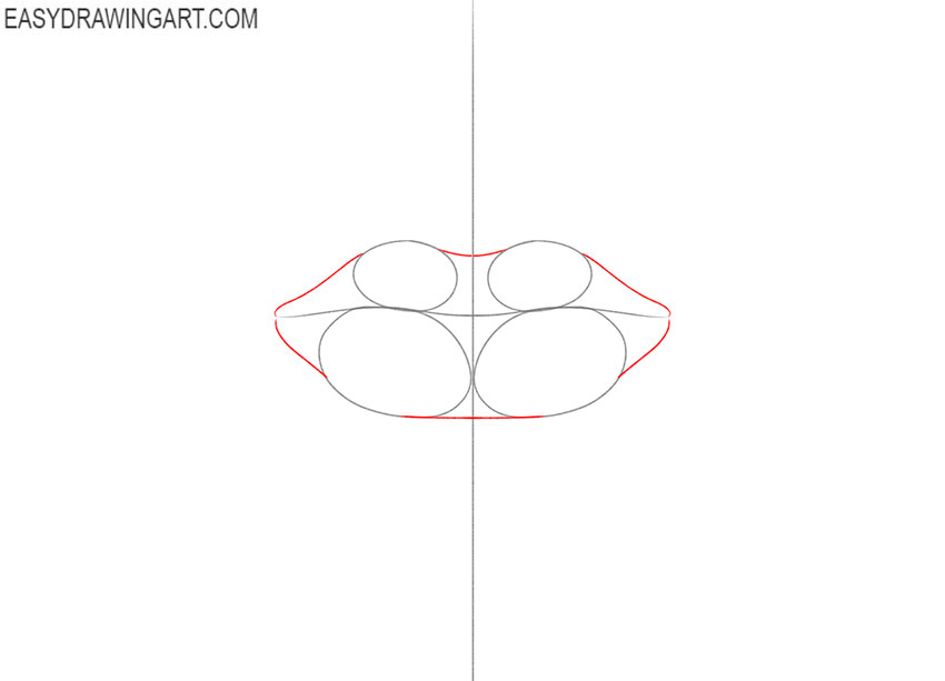 Nose and Mouth drawing tutorial