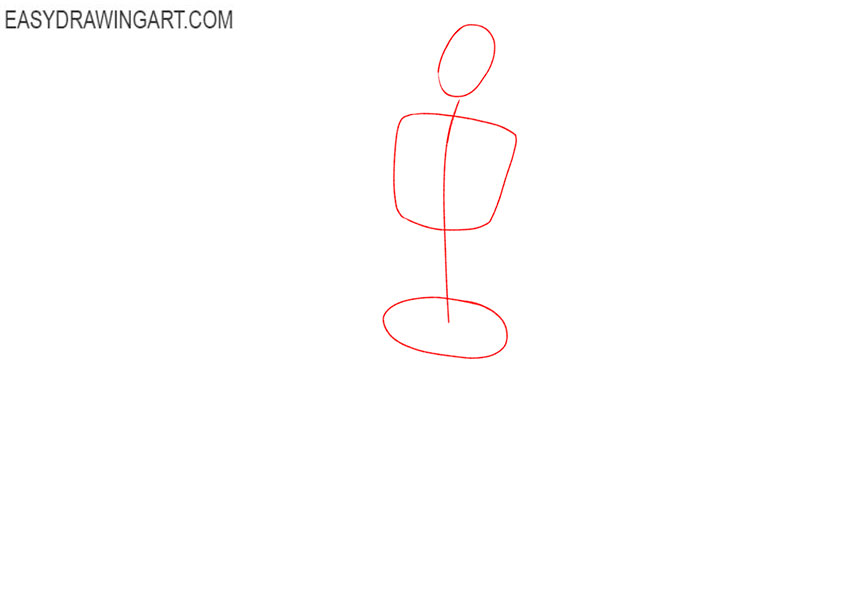 how to draw a nurse easy
