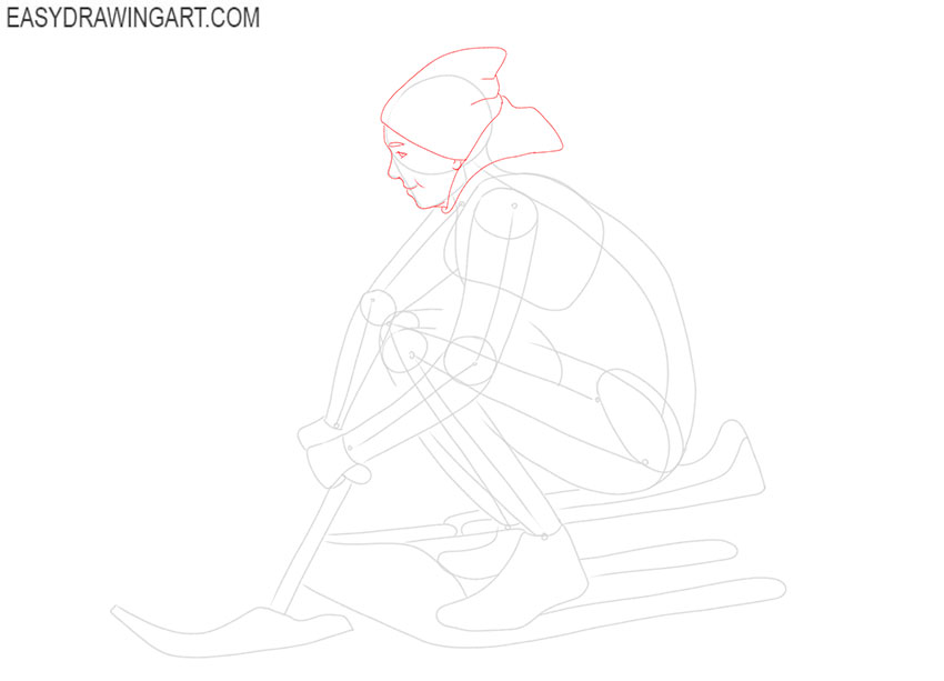 Sledding drawing guide