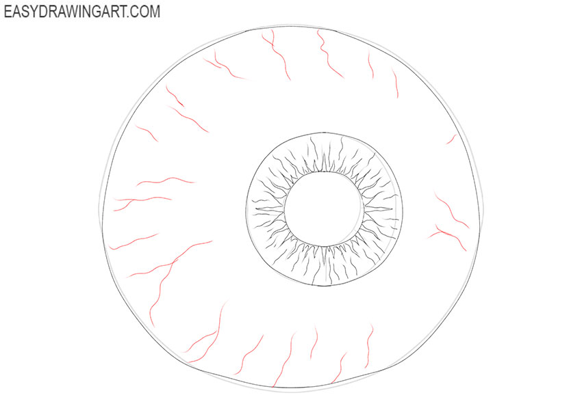 eyeball drawing tutorial