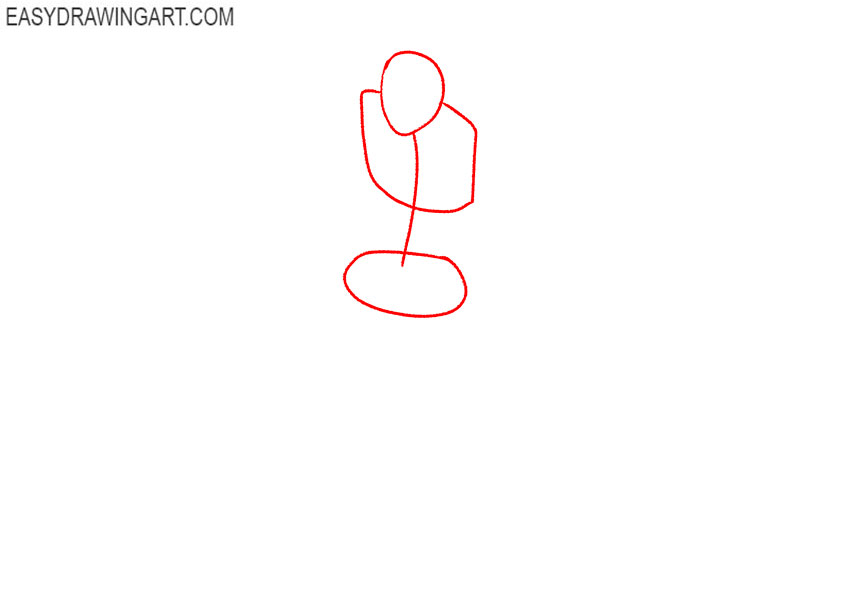 how to draw dabi easy