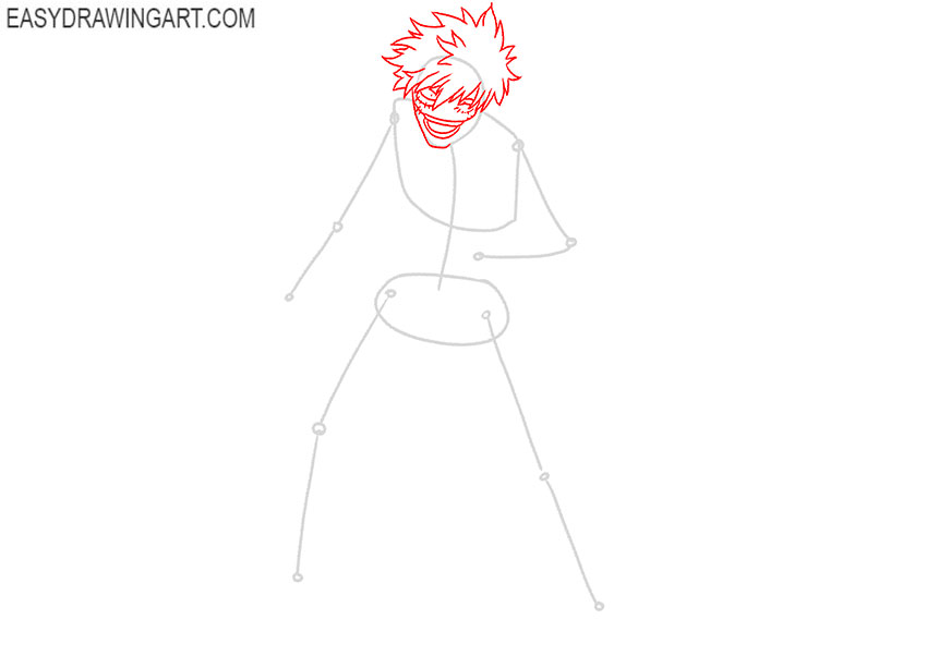 how to draw dabi from my hero academia