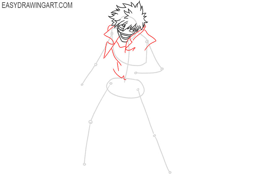 how to draw dabi for beginners