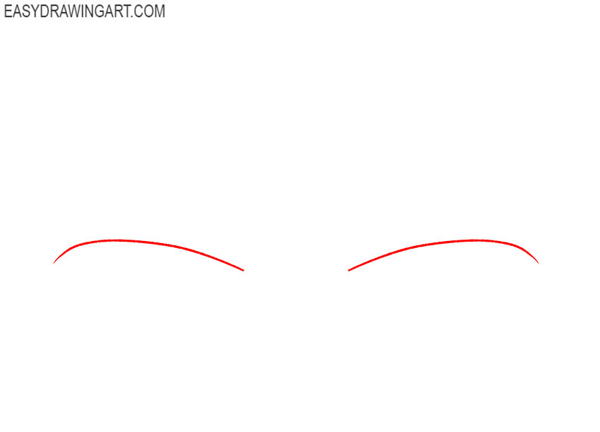 how to draw eyebrows easy