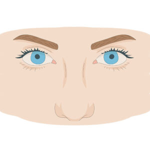 how to draw eyes and nose