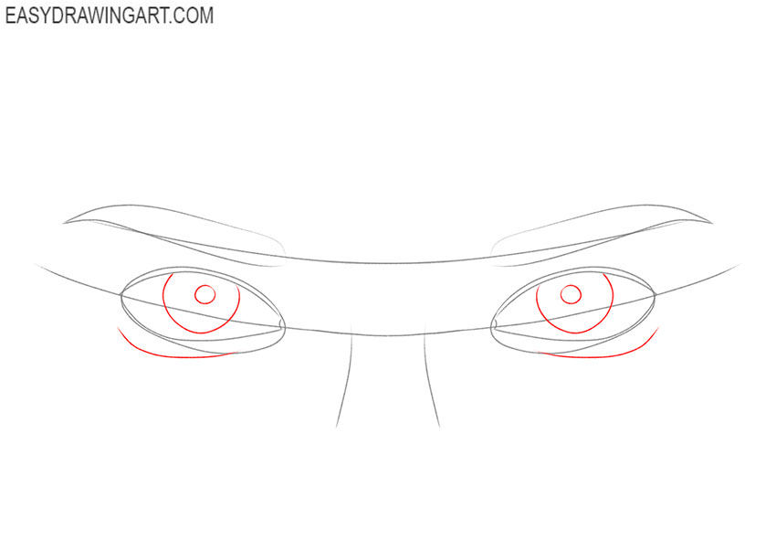 Eyes Looking at You drawing lesson
