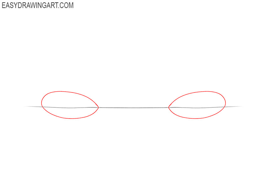 How to Draw Eyes Looking to the Side simple