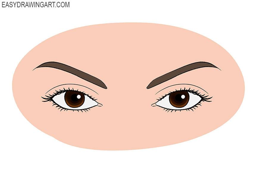  how to draw eyes easy for beginners