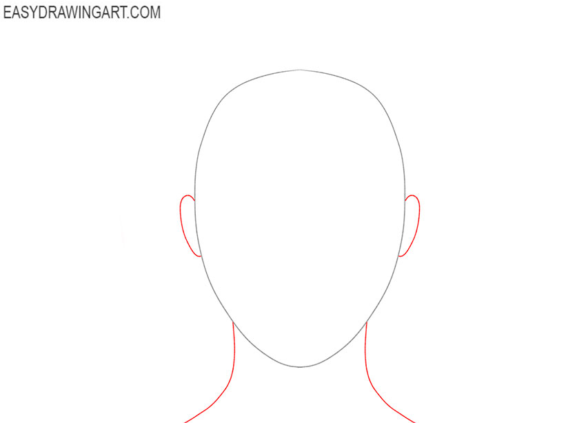 how to draw fluffy hair easy