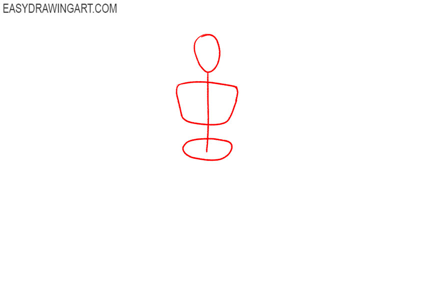 how to draw goku full body