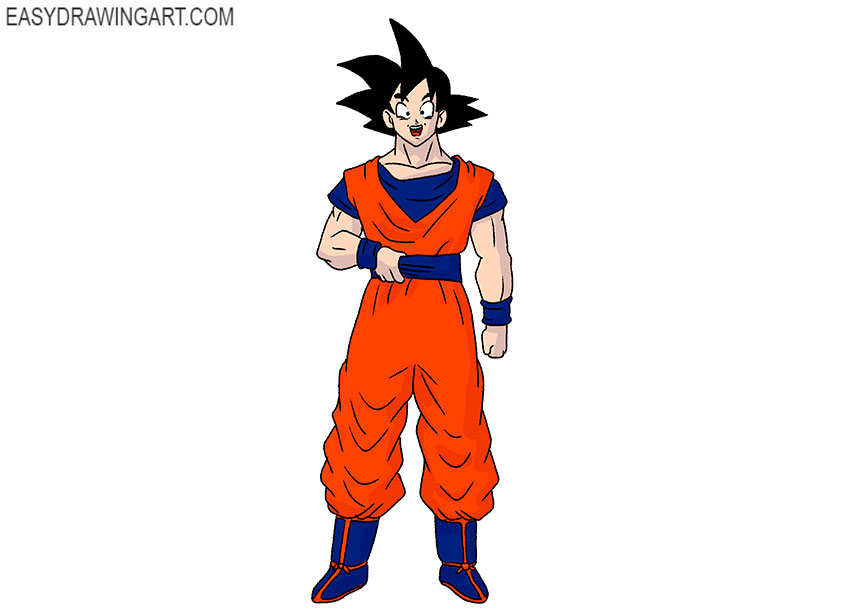  simple Goku drawing for beginners