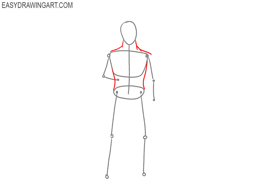 how to draw goku easy