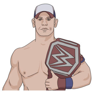 how to draw john cena