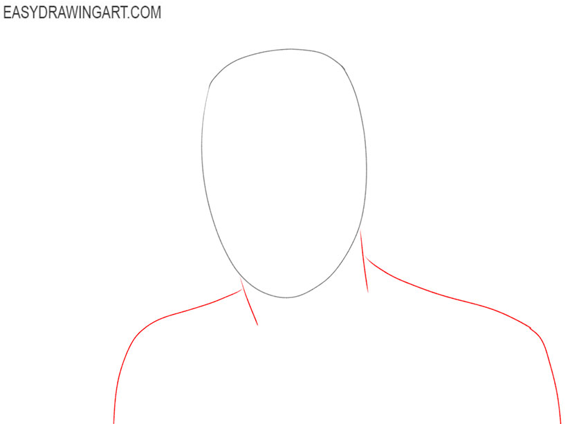 How to Draw John F. Kennedy simple