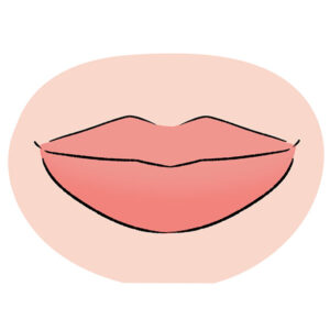 how to draw lips