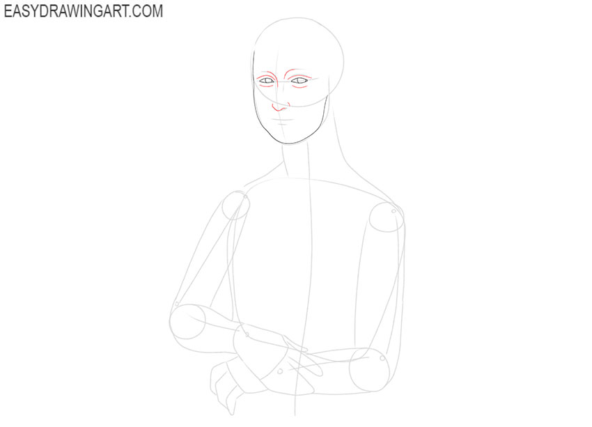 how to draw mona lisa really easy