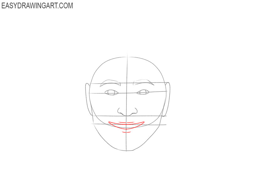 Queen Elizabeth drawing guide