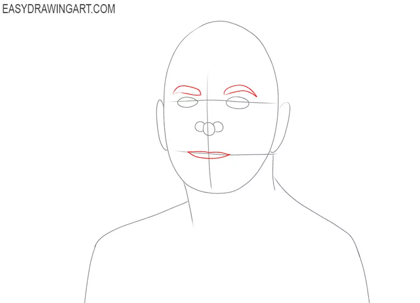 How to Draw Ronald Reagan for beginners